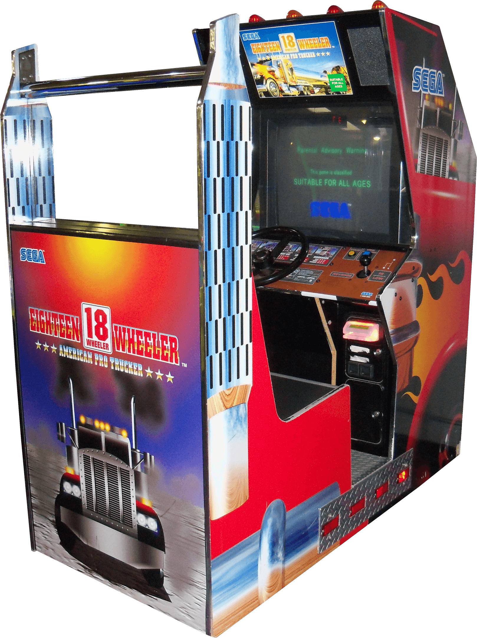 18-Wheeler: American Pro Trucker, Sega, November 2000 - Deluxe Cockpit